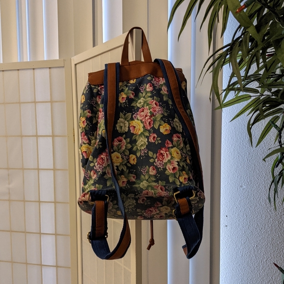 MSK Floral Backpack - Picture 2 of 8
